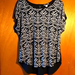 Plus size pattern shirt